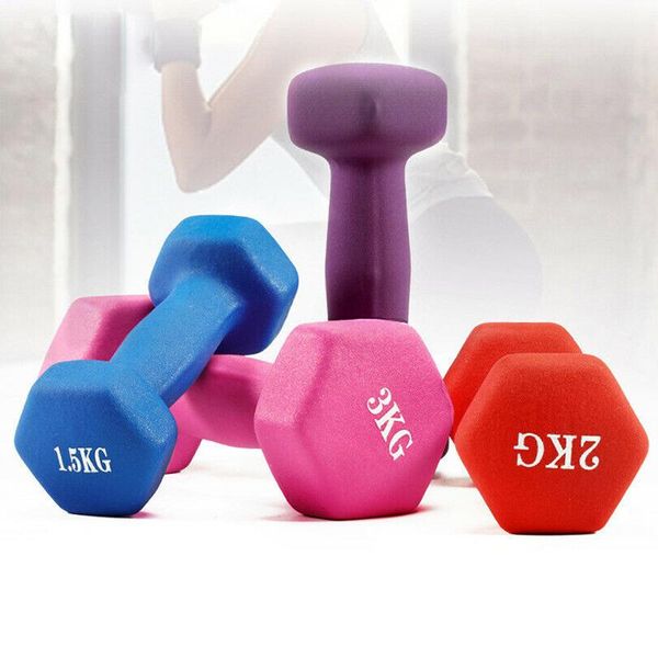 0.5kg Dumbbells Set Dumbbells Rack Holder Fitness Home Gym Durable Fitness Dumbbell Eco-friendly Comfortable Woman Dumbbell Exer