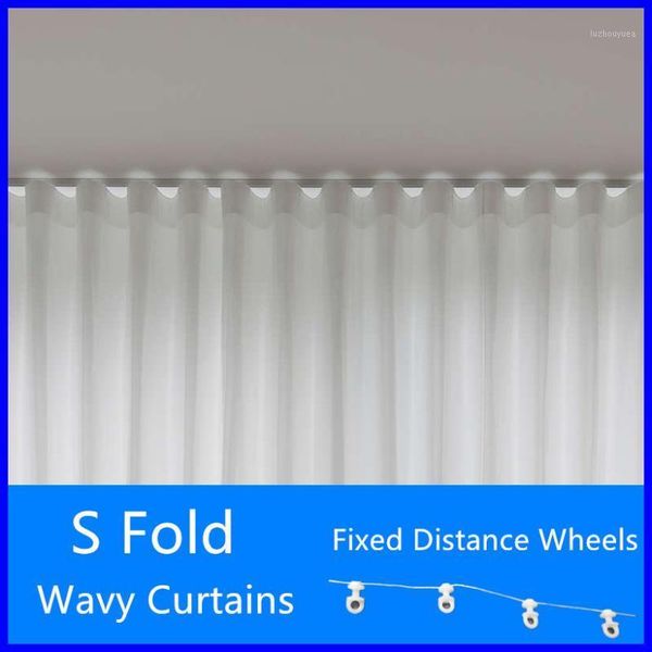s fold wavy curtains super soft snow pure white window tulle wave curtains for living room big chiffon sheer voile bedroom1
s fold wavy curtains super soft snow pure white window tulle wave curtains for living room big chiffon sheer voile bedroom1