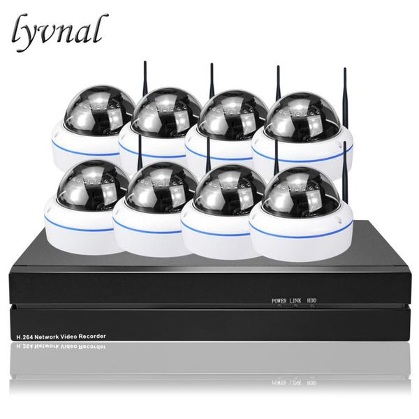 wireless camera kits lyvnal 8ch ip dome wifi kit h.265 5mp sony uhd surveillance metal nvr system
wireless camera kits lyvnal 8ch ip dome wifi kit h.265 5mp sony uhd surveillance metal nvr system
