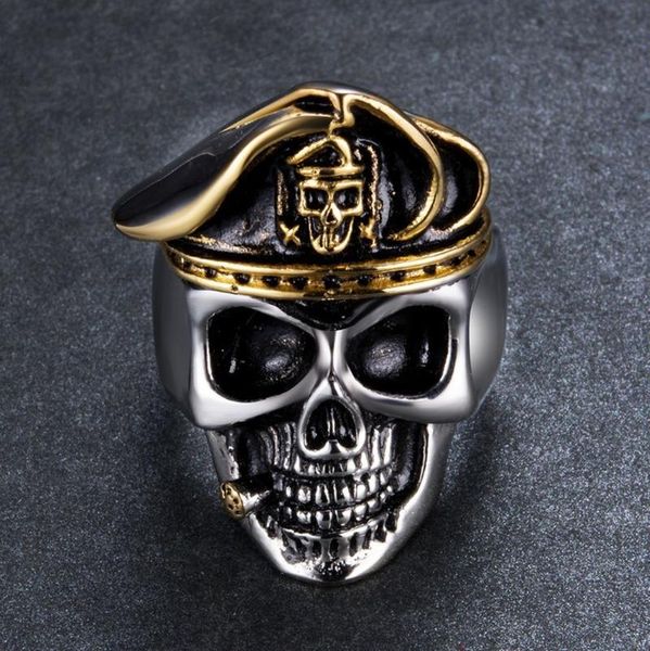 skull rings officer special soldier beret ring men's punk ring party gift jewelry skull rings wmtvcr bdesybag, Bronze;silver
skull rings officer special soldier beret ring men's punk ring party gift jewelry skull rings wmtvcr bdesybag, Bronze;silver