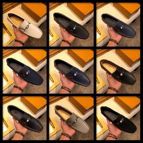 mf new genuine leather men's casual shoes luxury brands men loafers comfortable flats shoes breathable slip on driving shoes size 46 11, Black
mf new genuine leather men's casual shoes luxury brands men loafers comfortable flats shoes breathable slip on driving shoes size 46 11, Black