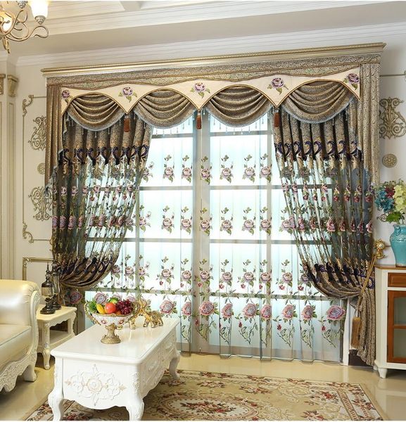 custom curtains european window livingroom flower chenille embroidered bedroom cloth blackout curtain tulle valance drape m690
custom curtains european window livingroom flower chenille embroidered bedroom cloth blackout curtain tulle valance drape m690