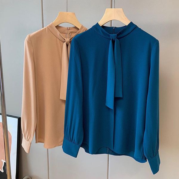women's ribbon decoration blouse rhinestone button long sleeve loose office lady elegant zipper shirt, White
women's ribbon decoration blouse rhinestone button long sleeve loose office lady elegant zipper shirt, White