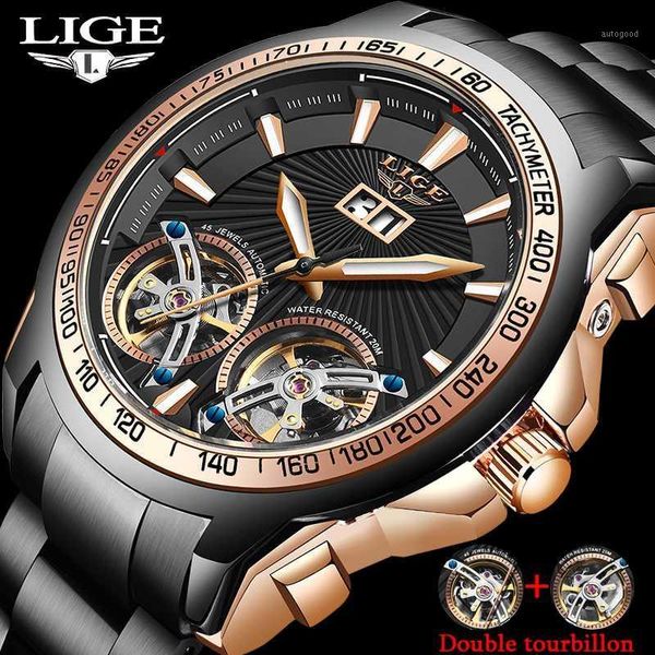 wristwatches 2021 men watches lige high-end 100m waterproof mechanical luxury double date automatic business watch1, Slivery;brown
wristwatches 2021 men watches lige high-end 100m waterproof mechanical luxury double date automatic business watch1, Slivery;brown
