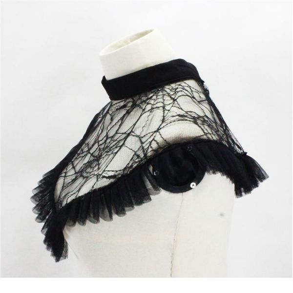 spider web style fake collar net mesh ruffles lace detachable necklace choker y5gc sp jllfgd, Blue;red
spider web style fake collar net mesh ruffles lace detachable necklace choker y5gc sp jllfgd, Blue;red