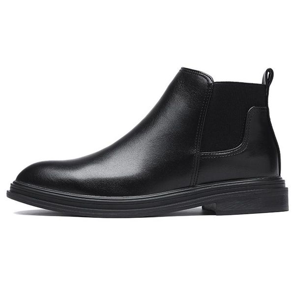 casual fashion men's western boots casual comfy low-heeled shoes high-suit shoes material comfortable a50, Black
casual fashion men's western boots casual comfy low-heeled shoes high-suit shoes material comfortable a50, Black