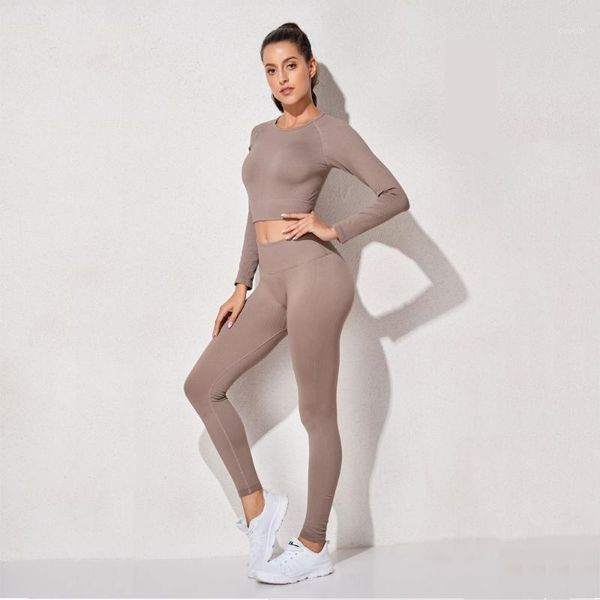 yoga outfits seamless gym clothing women fitness sports solid suit long sleeve high waist leggings 2/3 piece set1, White;red
yoga outfits seamless gym clothing women fitness sports solid suit long sleeve high waist leggings 2/3 piece set1, White;red
