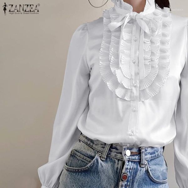 zanzea casual white blouse spring elegant work shirt women long sleeve vintage ruffles blouse female tunic blusas chemise1
zanzea casual white blouse spring elegant work shirt women long sleeve vintage ruffles blouse female tunic blusas chemise1
