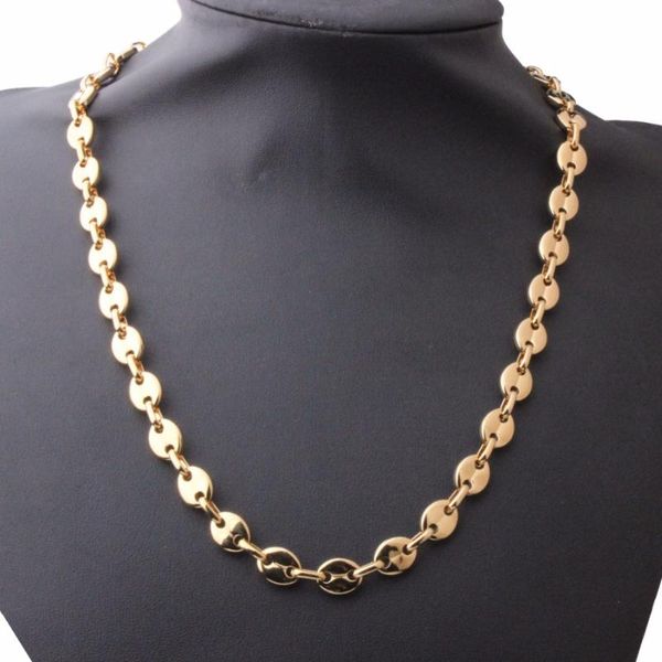charming mens gold link chain stainless steel necklace or bracelet mens boys chain jewelry 7/8/11mm width, Silver
charming mens gold link chain stainless steel necklace or bracelet mens boys chain jewelry 7/8/11mm width, Silver