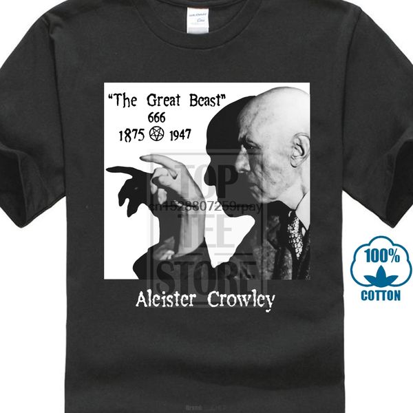 men fashion aleister crowley men the great beast 666 occult black magician satan man round collar tees hoodie designers t shirts sweatshirt
men fashion aleister crowley men the great beast 666 occult black magician satan man round collar tees hoodie designers t shirts sweatshirt