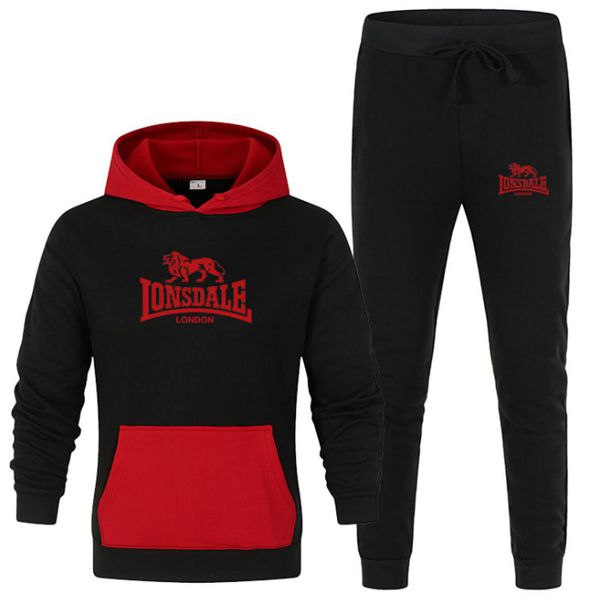 2020 european and american contrasting color sweater suit sports casual suits men's hoodie + trousers sportswear 2-piece set size s-4xl, Gray
2020 european and american contrasting color sweater suit sports casual suits men's hoodie + trousers sportswear 2-piece set size s-4xl, Gray