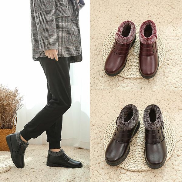 3 цвета популярная женские сапоги зима плюшевые теплая обувь женщина zapatos де mujer женский snow boots ботинеса mujer 2020, Black
3 цвета популярная женские сапоги зима плюшевые теплая обувь женщина zapatos де mujer женский snow boots ботинеса mujer 2020, Black
