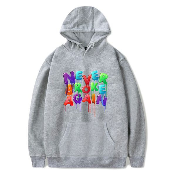 never broke again youngboy rappers wear men's hoodie plus size jogging tracksuit sweatshirts hoodies fall winter wear ypf549, Black
never broke again youngboy rappers wear men's hoodie plus size jogging tracksuit sweatshirts hoodies fall winter wear ypf549, Black