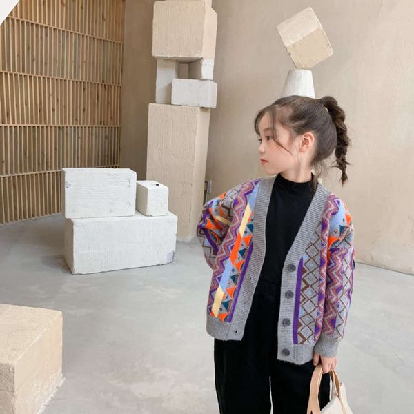 autumn and winter 2020 new clothing children's girl's pattern contrast wool cardigan baby sweater 6lnn, Blue
autumn and winter 2020 new clothing children's girl's pattern contrast wool cardigan baby sweater 6lnn, Blue