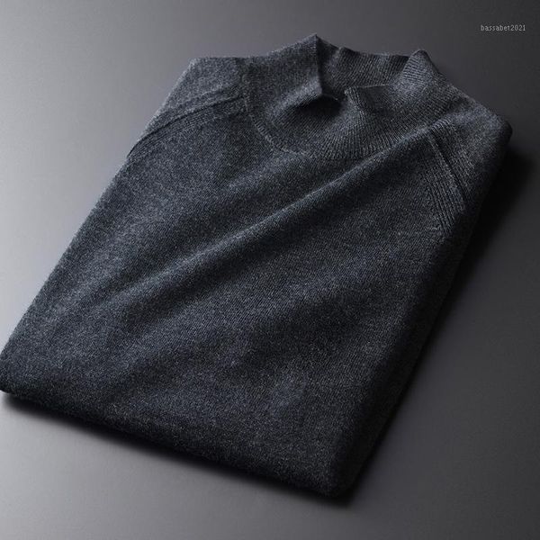 men's sweaters 100% wool sweater men luxury half turtleneck grey mens autumn and winter solid color man plus size 4xl1, White;black
men's sweaters 100% wool sweater men luxury half turtleneck grey mens autumn and winter solid color man plus size 4xl1, White;black