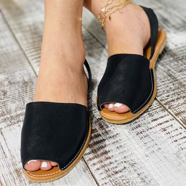 women flat sandals peep toe shoes pu leather sewing back strap fisherman 2021 female footwear summer casual soft ladies sandals, Black
women flat sandals peep toe shoes pu leather sewing back strap fisherman 2021 female footwear summer casual soft ladies sandals, Black
