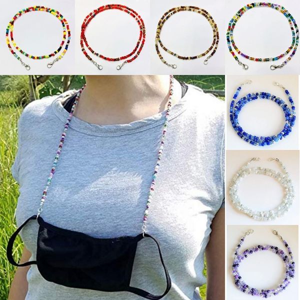 dhl glasses lanyard extension mask rest ear holder rope hang on neck string for masks anti-loss bead straps kids gift yay46, Black
dhl glasses lanyard extension mask rest ear holder rope hang on neck string for masks anti-loss bead straps kids gift yay46, Black
