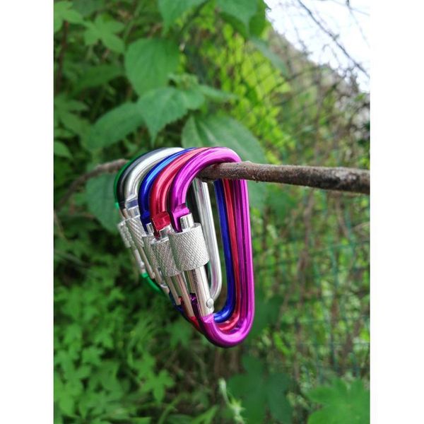 10pcs aluminum snap carabiner d-ring key chain clip keychain hiking camp mountaineering hook climbing acc qylppd
10pcs aluminum snap carabiner d-ring key chain clip keychain hiking camp mountaineering hook climbing acc qylppd