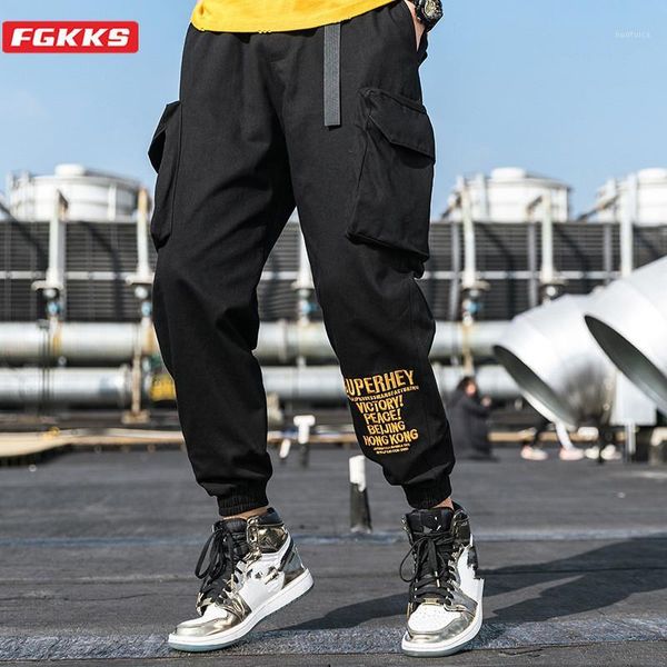 fgkks men multi-pocket cargo pants spring new men's high street trend wild trousers fashion brand cotton casual pants male1, Black
fgkks men multi-pocket cargo pants spring new men's high street trend wild trousers fashion brand cotton casual pants male1, Black