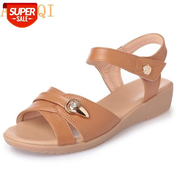 aiyuqi women summer sandals flat 2021 new open toe casual roman sandals women large size 41 42 43 mother shoes #nm06, Black
aiyuqi women summer sandals flat 2021 new open toe casual roman sandals women large size 41 42 43 mother shoes #nm06, Black