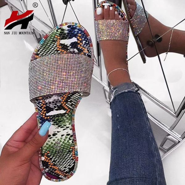 nan jiu mountain handmade rhinestone sandals summer women's slippers bright color comfortable sole plus size woman shoes x1020, Black
nan jiu mountain handmade rhinestone sandals summer women's slippers bright color comfortable sole plus size woman shoes x1020, Black