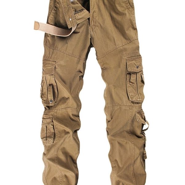casual cargo pants men work pants male loose fit cotton straight leg casual workwear with muti pockets military cargo pants 201128, Black
casual cargo pants men work pants male loose fit cotton straight leg casual workwear with muti pockets military cargo pants 201128, Black