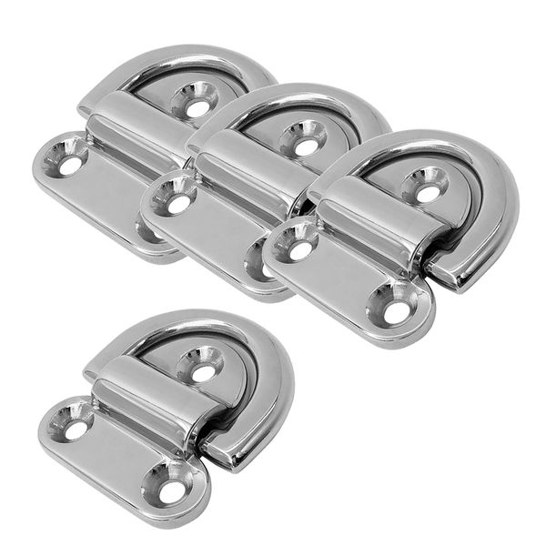 4шт heavy duty 316 из нержавеющей стали складной pad eye deck d крепление кольца сковать anchor point plate 9мм
4шт heavy duty 316 из нержавеющей стали складной pad eye deck d крепление кольца сковать anchor point plate 9мм