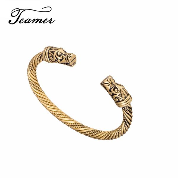 teamer vintage dragon viking bracelets&bangle silver color bangle mwoman personalitty acessories, Black
teamer vintage dragon viking bracelets&bangle silver color bangle mwoman personalitty acessories, Black