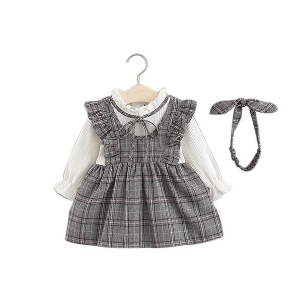 newborn infant baby girl 0- knitted dress ruffled long sleeve checked dresses bowknot gown lj201222, Red;yellow
newborn infant baby girl 0- knitted dress ruffled long sleeve checked dresses bowknot gown lj201222, Red;yellow