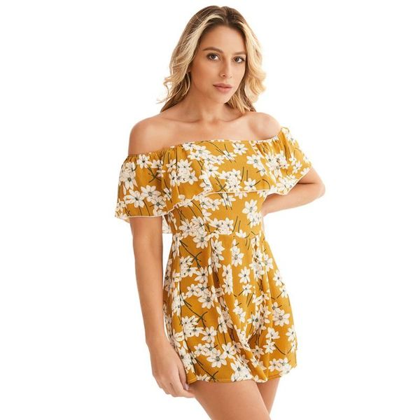 women beach playsuits summer print floral casual short jumpsuit off-shoulder bodycon playsuits, Black;white
women beach playsuits summer print floral casual short jumpsuit off-shoulder bodycon playsuits, Black;white
