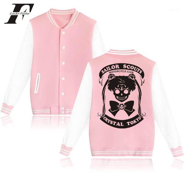 2020 kawaii sailor moon printed hoodie sweatshirt women button baseball jacket bomber jacket winter and coat clothes1, Black;brown
2020 kawaii sailor moon printed hoodie sweatshirt women button baseball jacket bomber jacket winter and coat clothes1, Black;brown