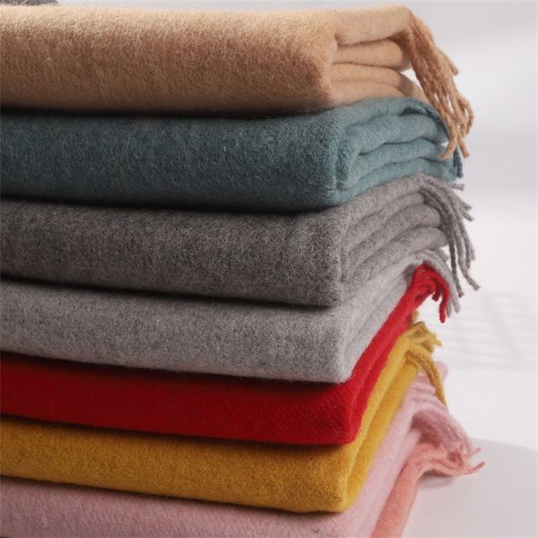 solid color plain 100% wool scarves with tassel women winter thick warm blanket scarf luxury shawl wrap 201026, Blue;gray
solid color plain 100% wool scarves with tassel women winter thick warm blanket scarf luxury shawl wrap 201026, Blue;gray