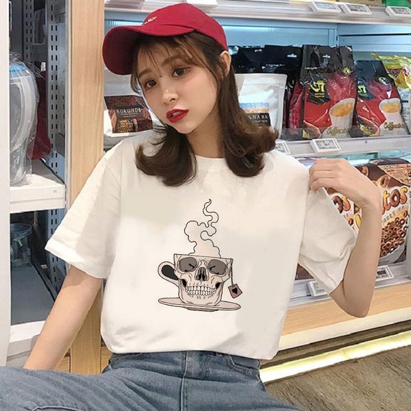 switchtly 2020 kawaii horro череп чайка самка футболка мультфильм топ tees повседневная футболка женщины harajuku с коротким рукавом, White
switchtly 2020 kawaii horro череп чайка самка футболка мультфильм топ tees повседневная футболка женщины harajuku с коротким рукавом, White