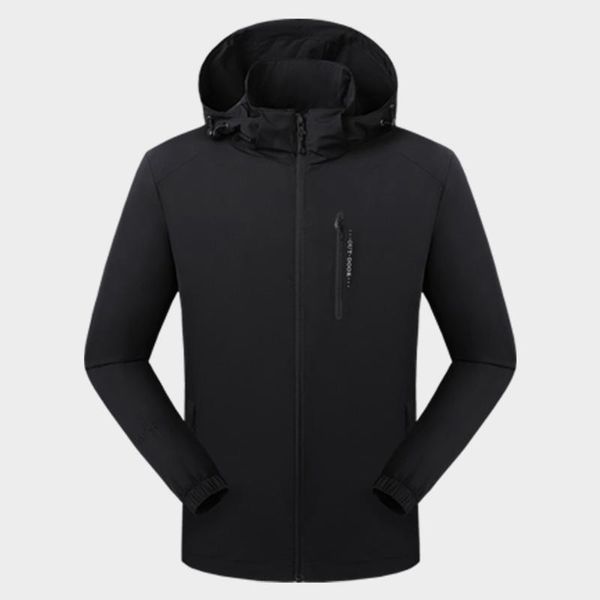 men waterproof shell jacket detachable hood breathable windproof stretchable wearproof hiking travel outdoor windbreaker coat1, Tan;black
men waterproof shell jacket detachable hood breathable windproof stretchable wearproof hiking travel outdoor windbreaker coat1, Tan;black