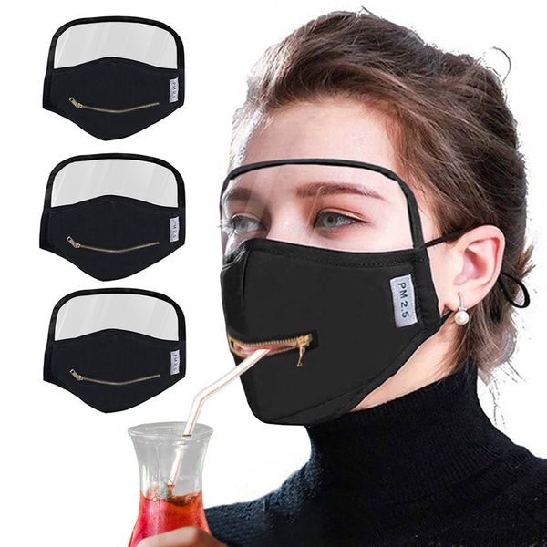 new zipper opening design protective face mask with eyes shield detachable transparent visual splatter screen facemask 3
new zipper opening design protective face mask with eyes shield detachable transparent visual splatter screen facemask 3