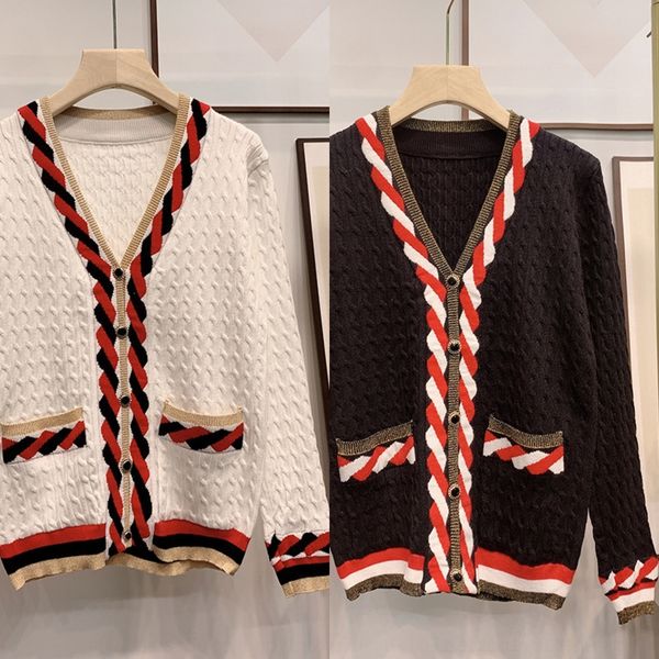 zcajk 2020 autumn contrast color double sleeve fashion pocket cardigan knitwear v-neck loose casual long loose women's knitwear 9pve4, White;black
zcajk 2020 autumn contrast color double sleeve fashion pocket cardigan knitwear v-neck loose casual long loose women's knitwear 9pve4, White;black