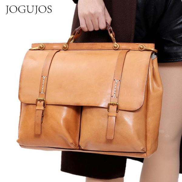 shoulder bags jogujos vintage large capacity business briefcase totes bag women genuine leather travel handbag girl lapschoolbag
shoulder bags jogujos vintage large capacity business briefcase totes bag women genuine leather travel handbag girl lapschoolbag