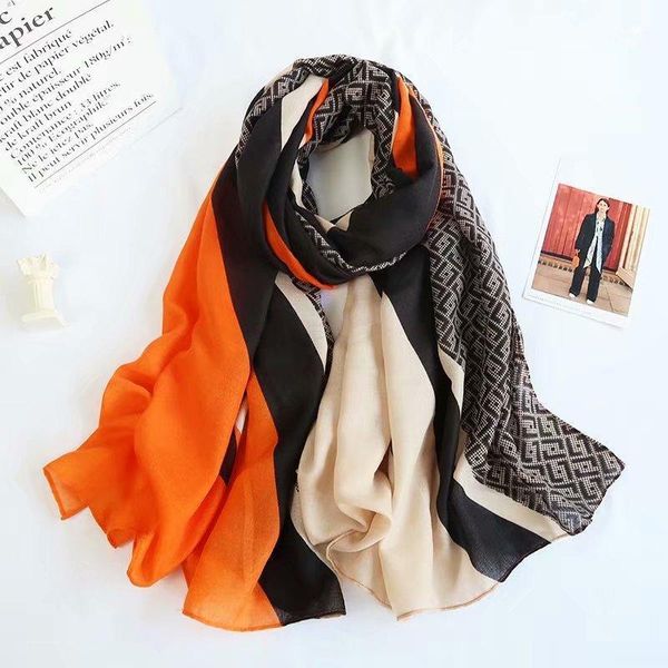luxury women brand cotton scarf large shawls hijab foulard echarpe design print lady beach stole head scarves1, Blue;gray
luxury women brand cotton scarf large shawls hijab foulard echarpe design print lady beach stole head scarves1, Blue;gray