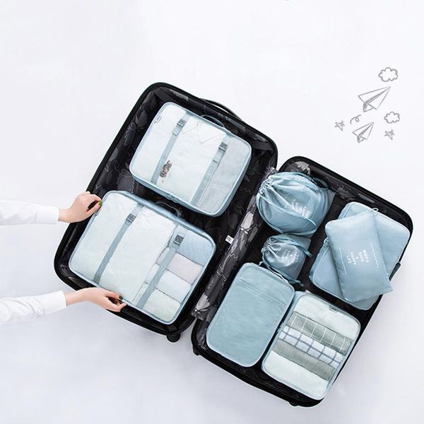 storage bags 8pcs/set portable travel bag clothes tidy luggage organizer container waterproof case
storage bags 8pcs/set portable travel bag clothes tidy luggage organizer container waterproof case