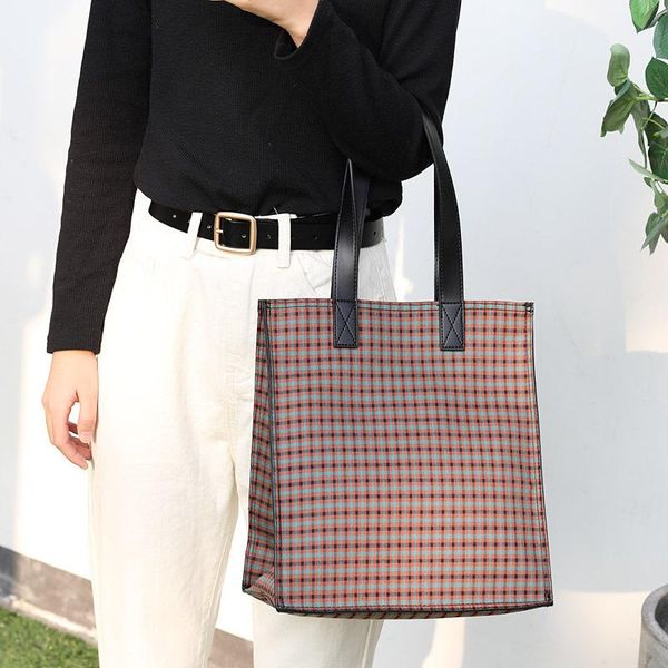 tartan open big capacity handbag teenager preppy style school book bag 2020 female casual fabric plaid handle shopping bag
tartan open big capacity handbag teenager preppy style school book bag 2020 female casual fabric plaid handle shopping bag