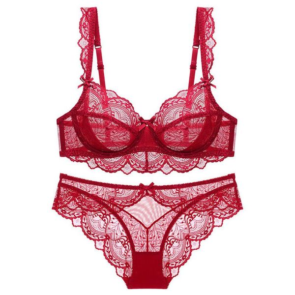 bras sets lingerie set ultra-thin water-soluble embroidery bra non-sponge underwire underwear, Red;black
bras sets lingerie set ultra-thin water-soluble embroidery bra non-sponge underwire underwear, Red;black