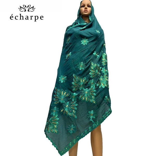 2020 new african women embroidered scarfs cotton big scarf for shawls pray scarf, Blue;gray
2020 new african women embroidered scarfs cotton big scarf for shawls pray scarf, Blue;gray