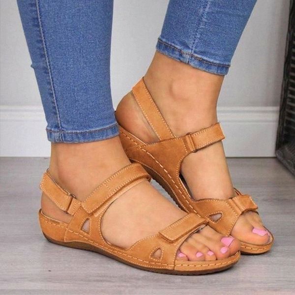 summer women flat sandals hook & loop open toe ladies platform sewing comfort female retro causal shoes plus size 34-43 #892k, Black
summer women flat sandals hook & loop open toe ladies platform sewing comfort female retro causal shoes plus size 34-43 #892k, Black