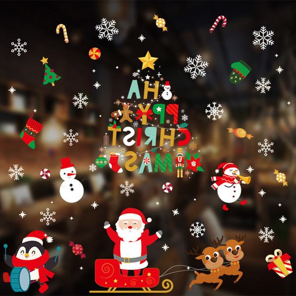 window stickers merry christmas decorations for home wall sticker decal new year gift xmas decor noel kerst navidad
window stickers merry christmas decorations for home wall sticker decal new year gift xmas decor noel kerst navidad