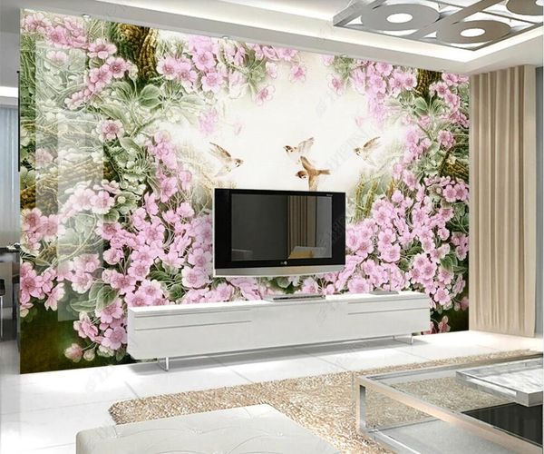 custom mural wallpaper for bedroom walls 3d modern flowers and birds scenery living room decoration p wallpaper for walls in rolls 3 d wall
custom mural wallpaper for bedroom walls 3d modern flowers and birds scenery living room decoration p wallpaper for walls in rolls 3 d wall