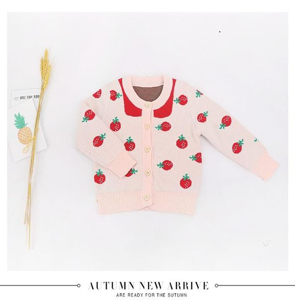 2019 new children cardigans for girls' lovely strawberry printed girls sweaters jacket cotton knitted coat rt362 wmtmbt rimmer, Blue
2019 new children cardigans for girls' lovely strawberry printed girls sweaters jacket cotton knitted coat rt362 wmtmbt rimmer, Blue