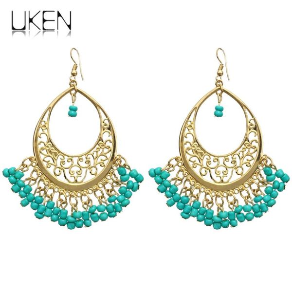 uken bohemia fashion 3 colors drop earrings for women statement acrylic beads tassels big dangle earrings ethnic brincos, Silver
uken bohemia fashion 3 colors drop earrings for women statement acrylic beads tassels big dangle earrings ethnic brincos, Silver