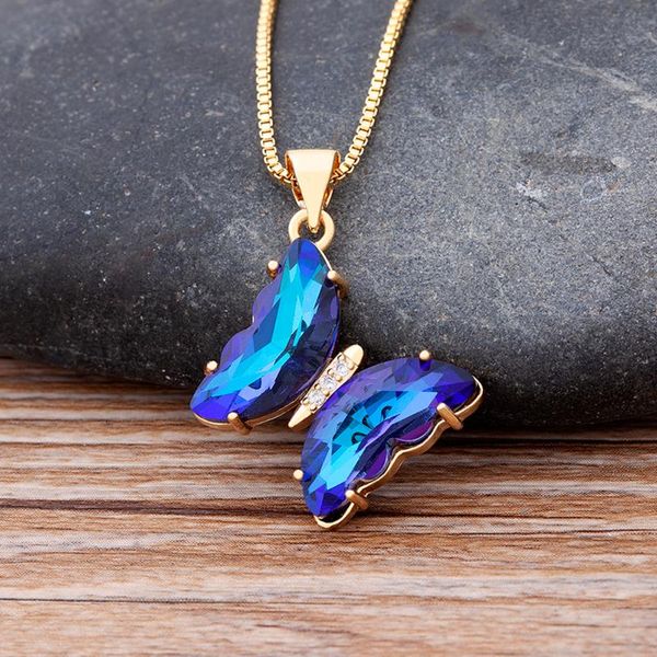 chains zirconia cute butterfly necklace pendant gold color link chain choker statement gifts for women boho jewelry, Silver
chains zirconia cute butterfly necklace pendant gold color link chain choker statement gifts for women boho jewelry, Silver