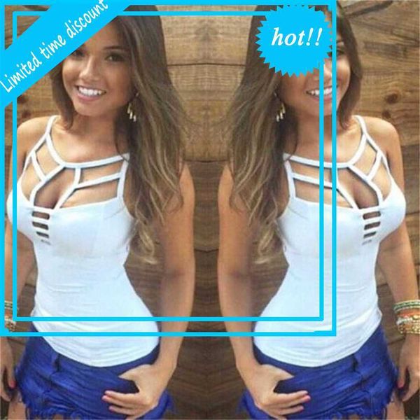 chsdcsi summer casual mouwlless vest women hollow out tanks slim gilet cropped feminino tank bandage camis dames, White
chsdcsi summer casual mouwlless vest women hollow out tanks slim gilet cropped feminino tank bandage camis dames, White
