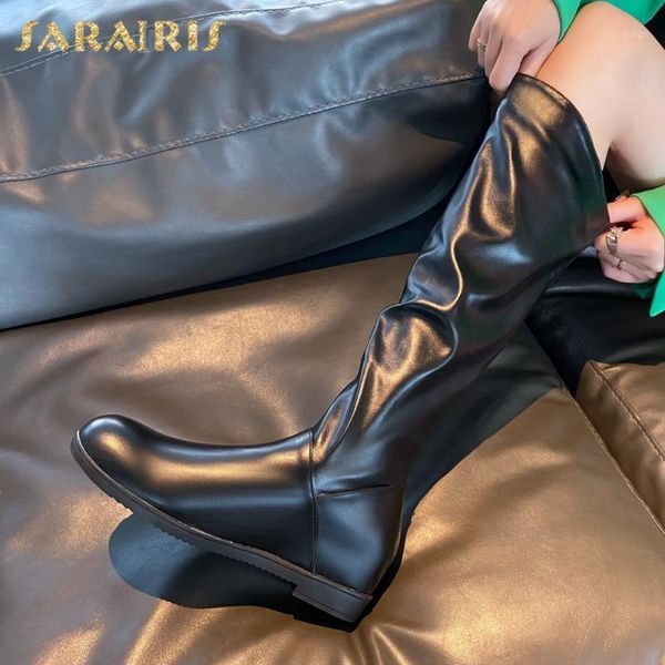 boots sarairis 2021 brand easy walking comfy ins wholesale women shoes fashion leisure slip on riding boot lady1, Black
boots sarairis 2021 brand easy walking comfy ins wholesale women shoes fashion leisure slip on riding boot lady1, Black